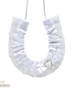 Diamante heart horseshoe