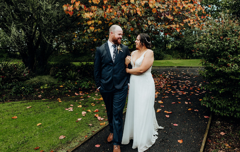 Tranquil Garden Wedding in Waihi