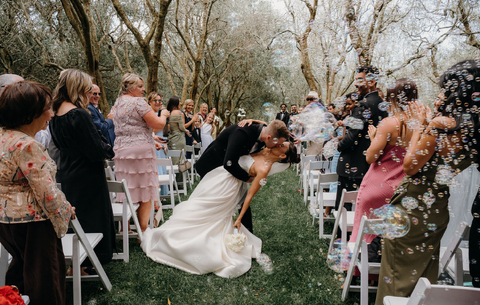 Romantic Auckland Wedding at Bracu Estate