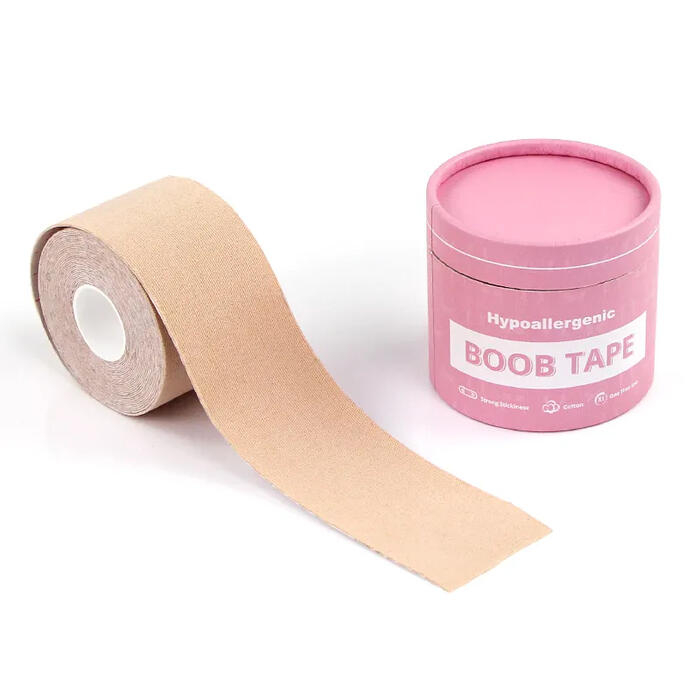 Breathable boob tape