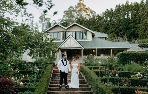 A Beautiful Wedding at Roseburn Park