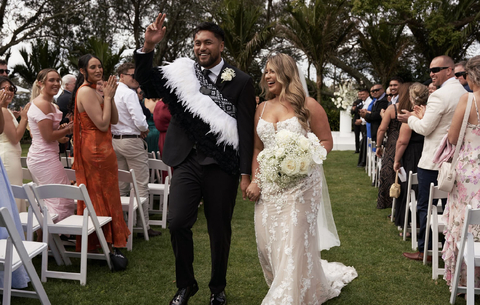 Captivating Estate Wedding at Puketutu Island Estate