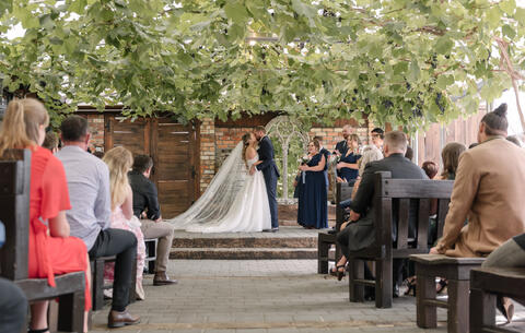 Whimsical Vineyard Wedding at Vilagrad Winery