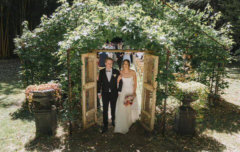 Charming Garden Wedding at the Black Walnut