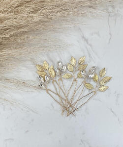 Gold leaf pins