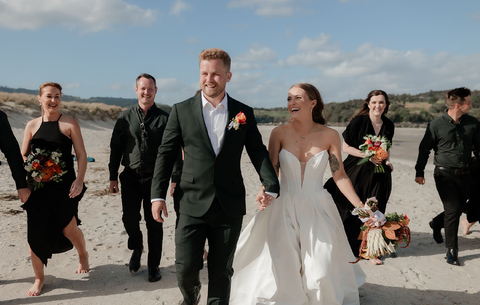 Joyful Outdoor Wedding at The Stables