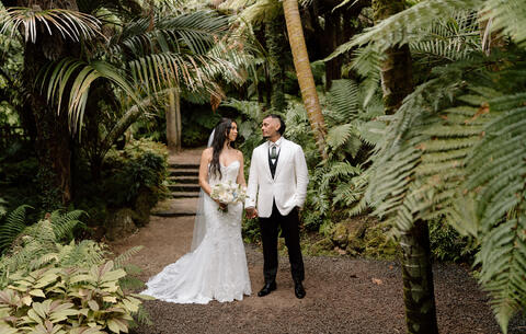 A Magical Wedding Day in Auckland
