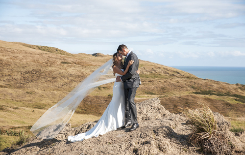 Idyllic Wedding in France and New Zealand