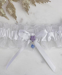 Something Blue Garter