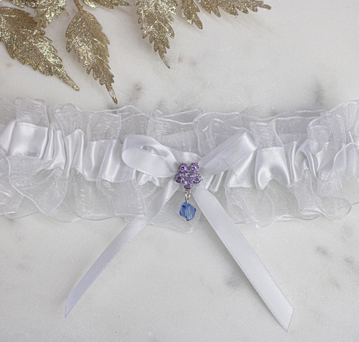 Something Blue Garter