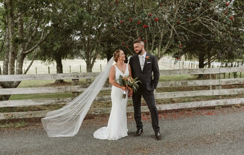 Rustic Farm Wedding in Taupo