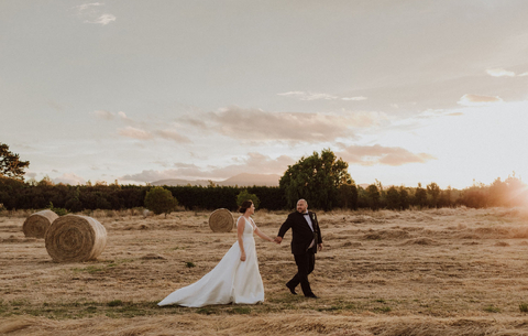 Cheerful Country Wedding in Martinborough