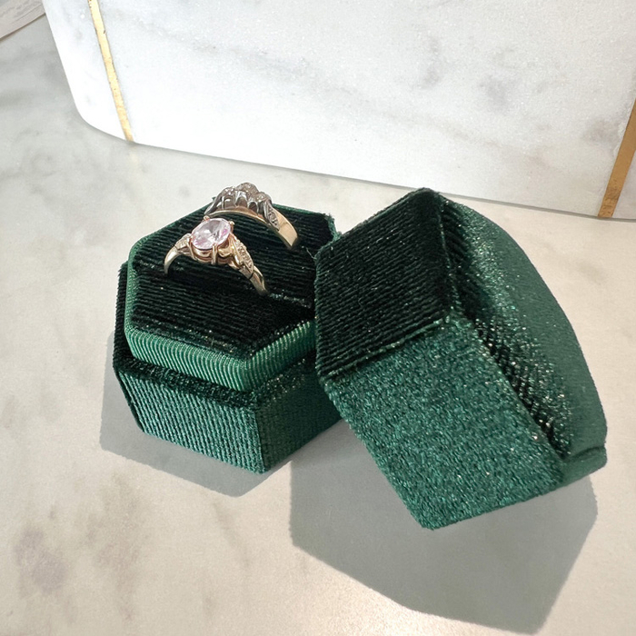 Mini Hex Box Green