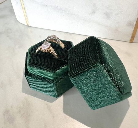 Mini Hex Box Green