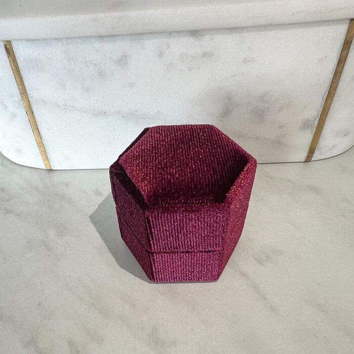 Mini Hexagonal box