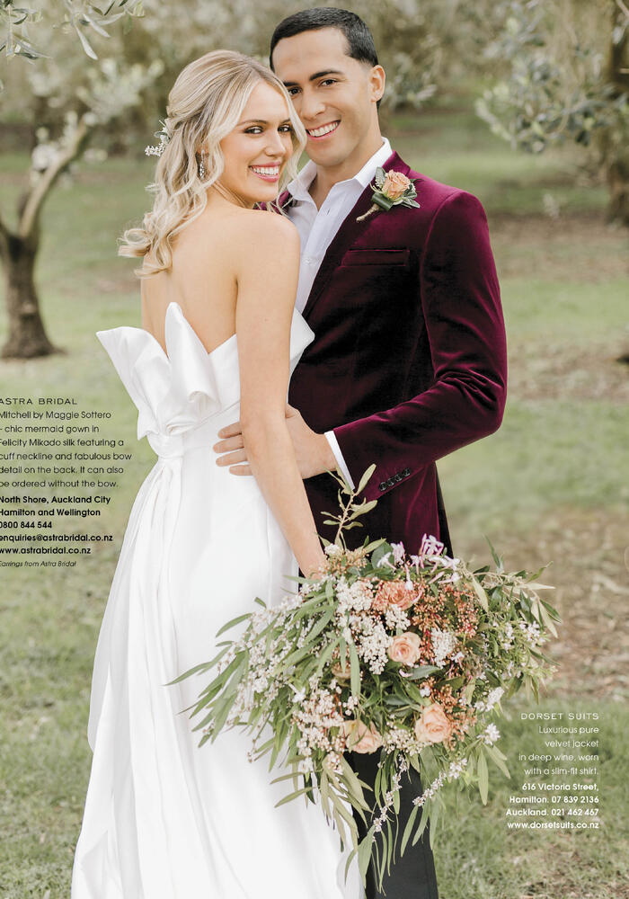 As featured in Bride and Groom Magazine
