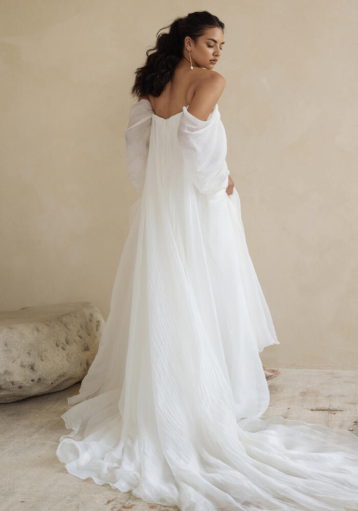 Jenny Yoo Noa Chiffon Wedding Dress