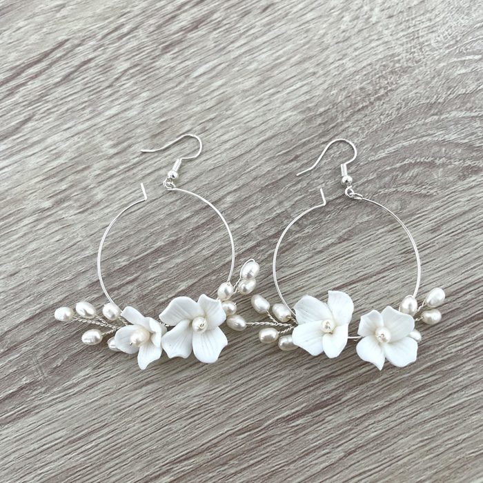 Pearl hoops