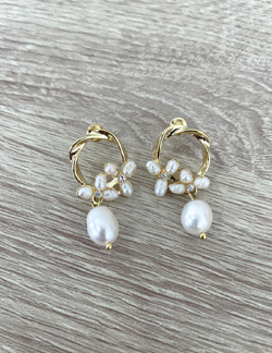 Pearl hoops