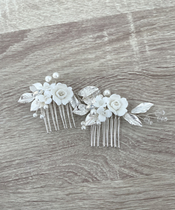 Floral Pearl comb