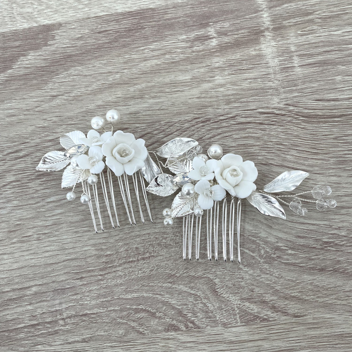 Floral Pearl comb