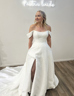 Forget Me Knot Singapore (Brocade) | Wedding Dress New Zealand