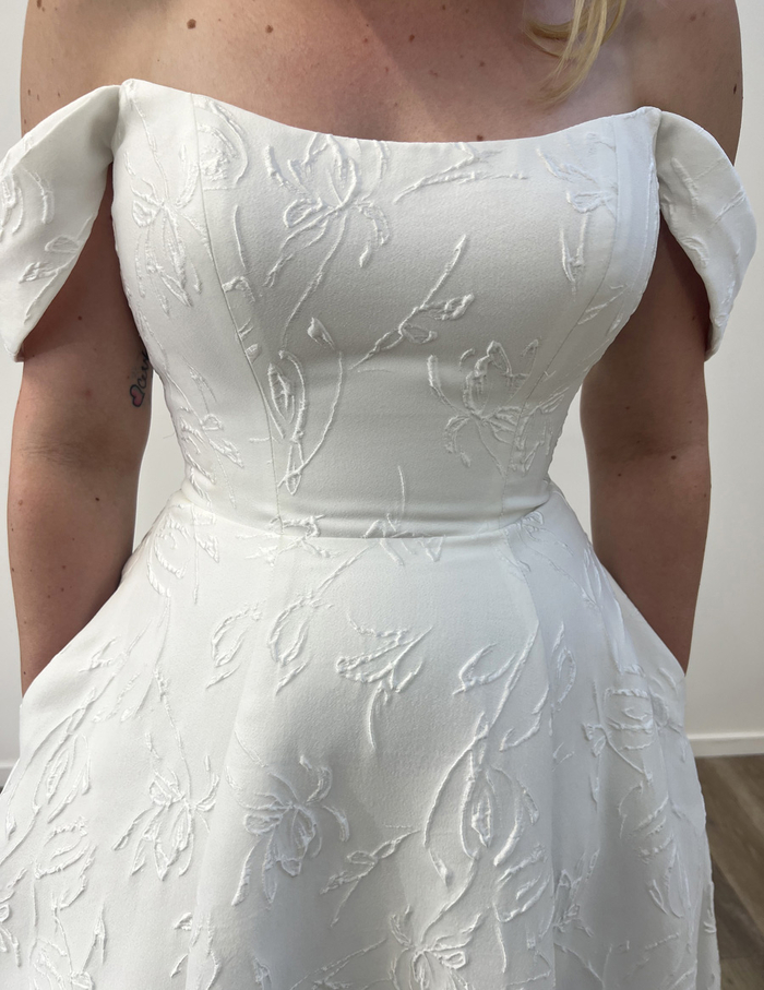 Forget Me Knot Singapore (Brocade) | Wedding Dress New Zealand