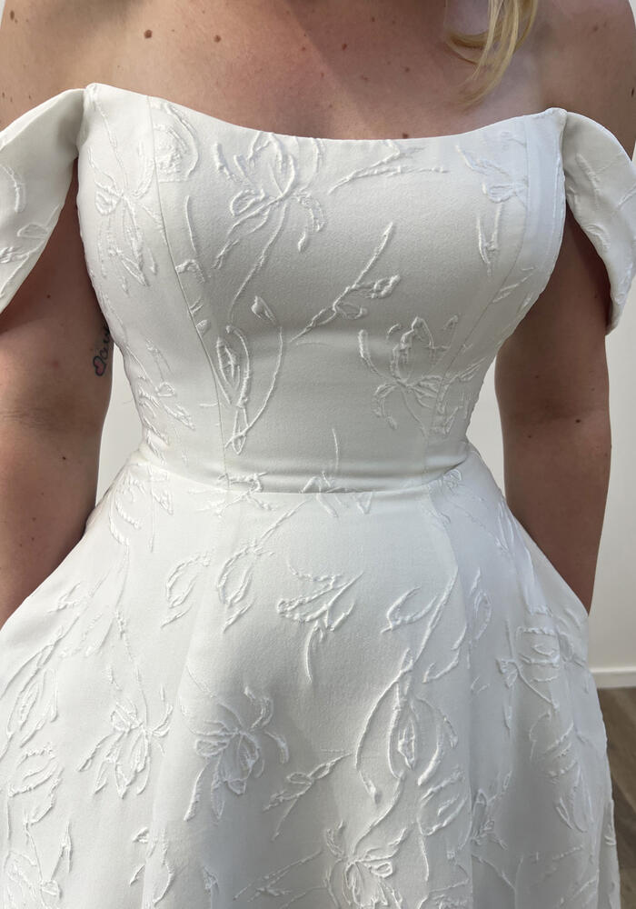 Forget Me Knot Singapore (Brocade) | Wedding Dress New Zealand