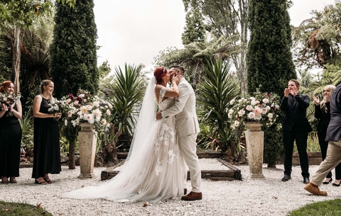 Gorgeous Garden Wedding at Markovina