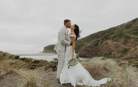 Dreamy Beach Wedding at Flaxmere House