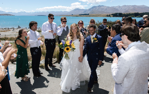 Intimate & Dreamy Church Wedding at Lake Tekapo