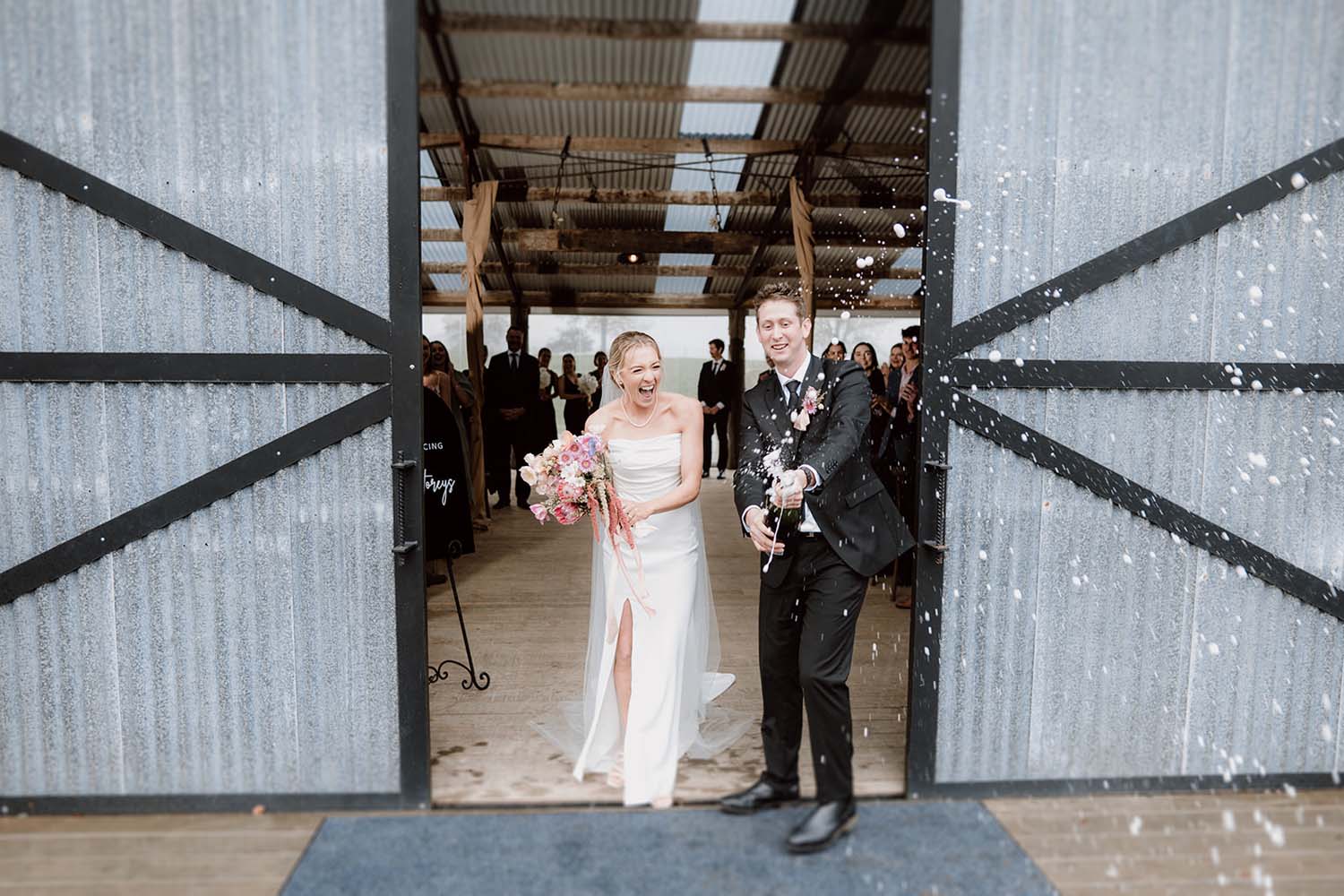 Delightful Wedding at Red Barn