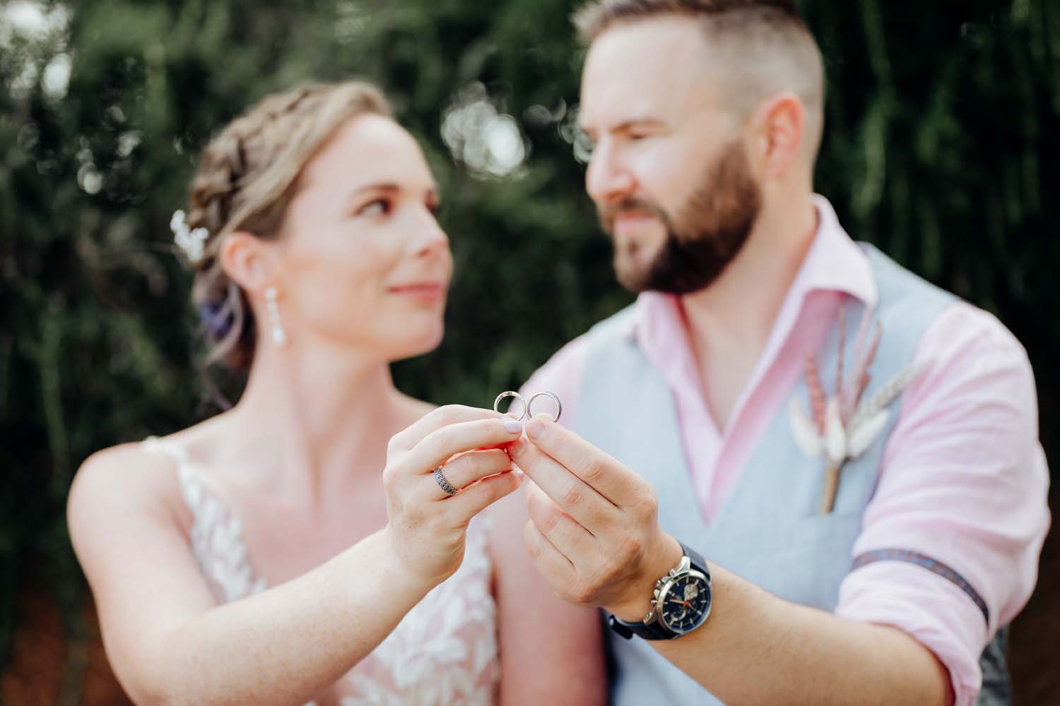 Relaxed Mission Bay Wedding