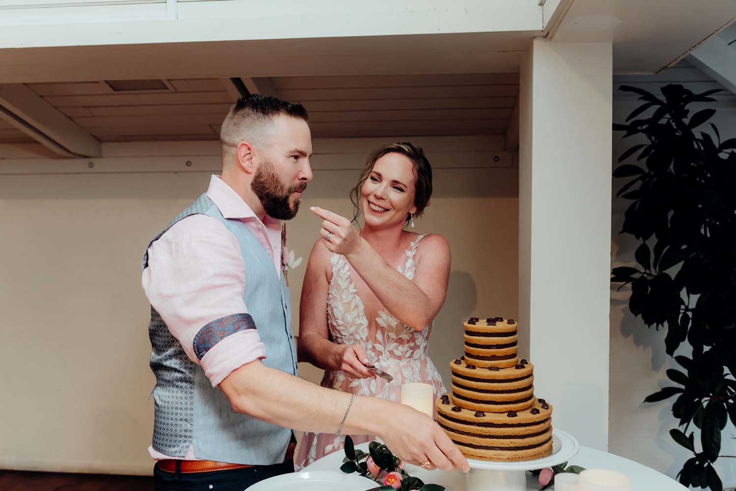 Relaxed Mission Bay Wedding