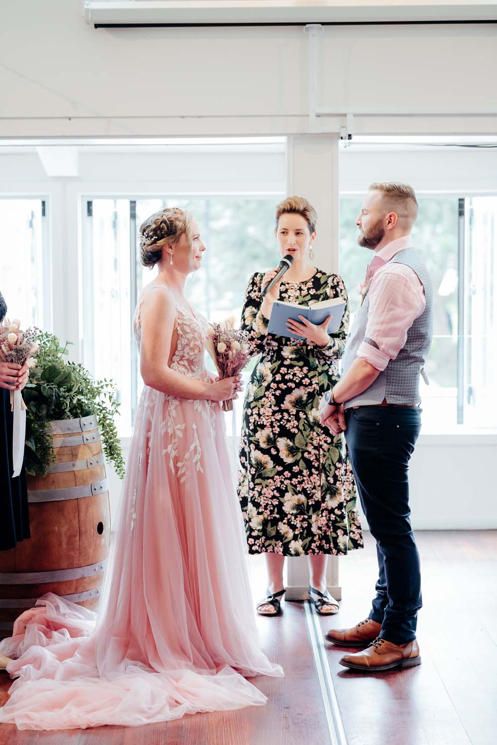 Relaxed Mission Bay Wedding