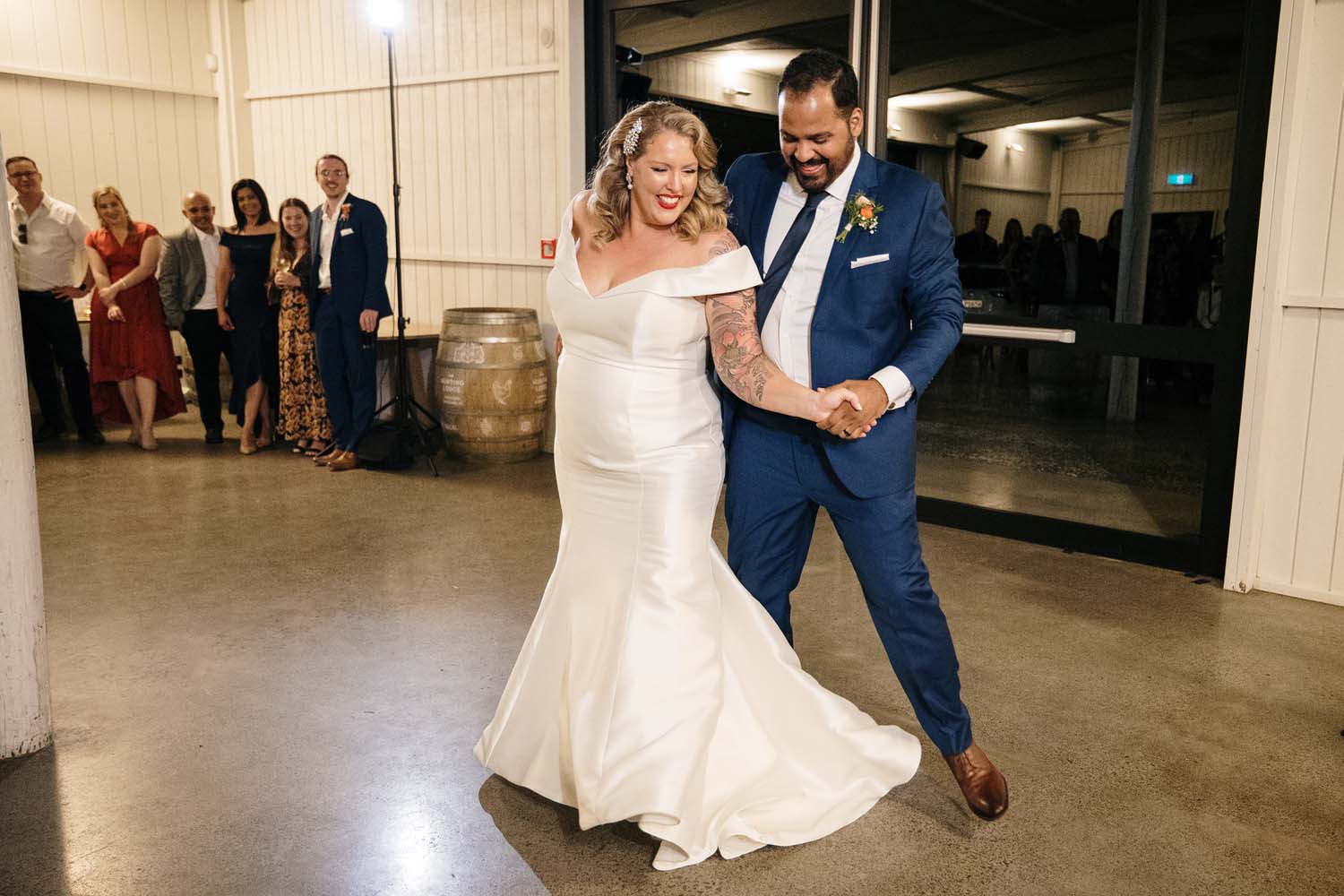 Sunny Auckland Lodge Wedding