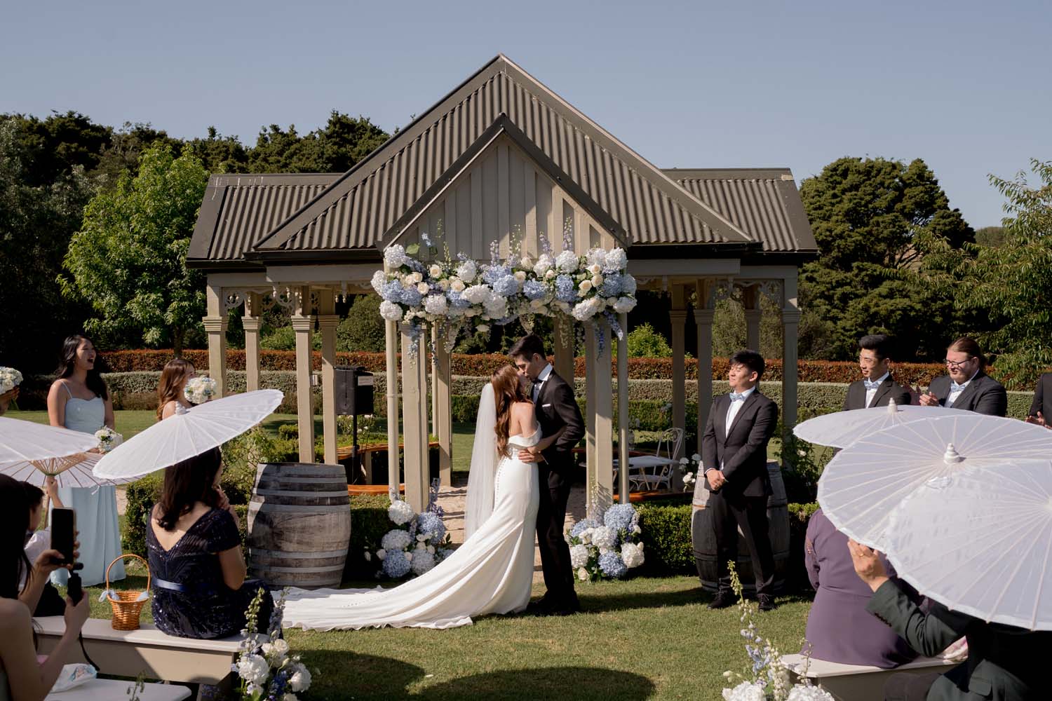 Elegant Outdoor Wedding at Hedges Estate