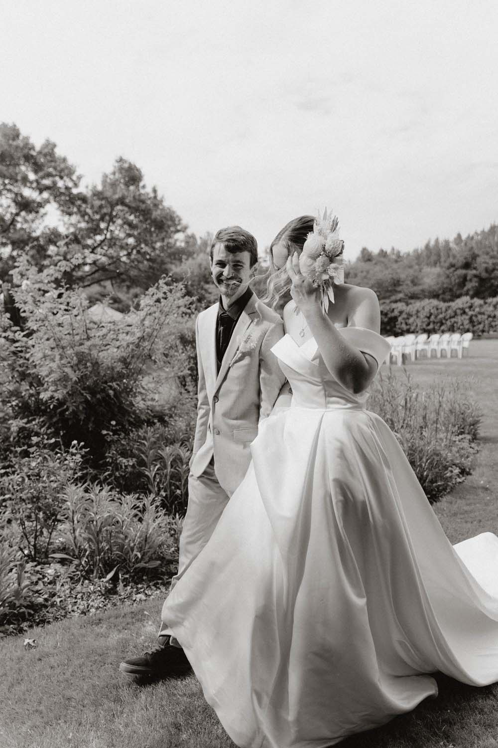 Elegant Garden Wedding in Masterton