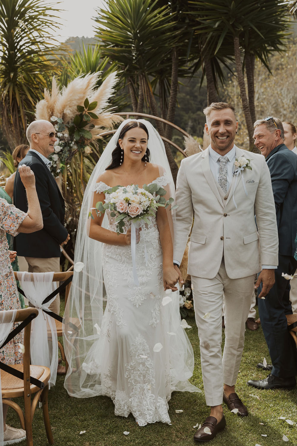 Dreamy Beach Wedding at Flaxmere House