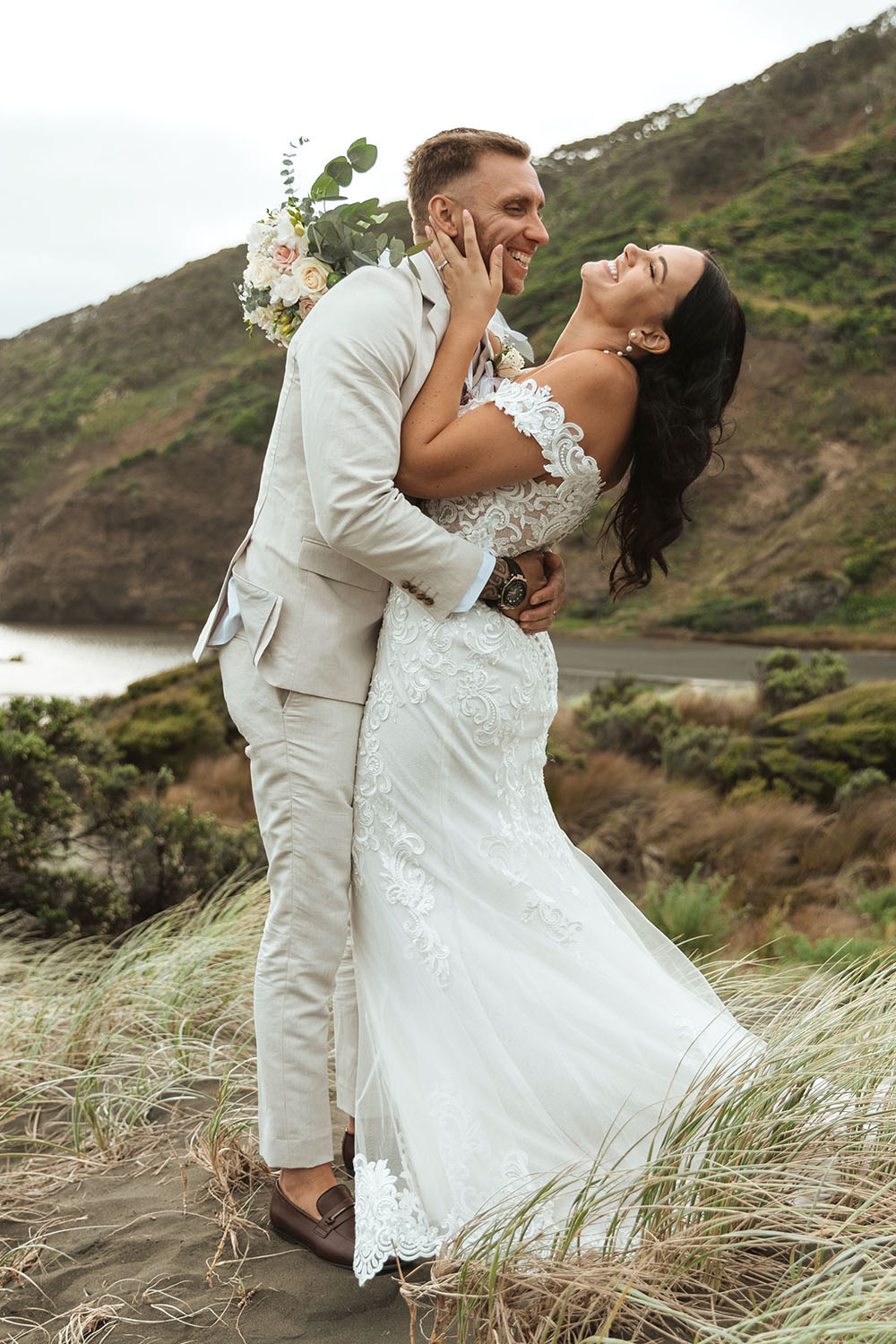 Dreamy Beach Wedding at Flaxmere House