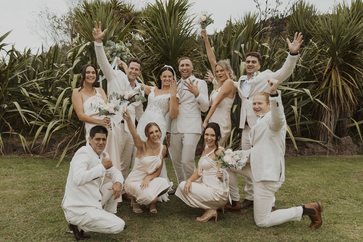Dreamy Beach Wedding at Flaxmere House