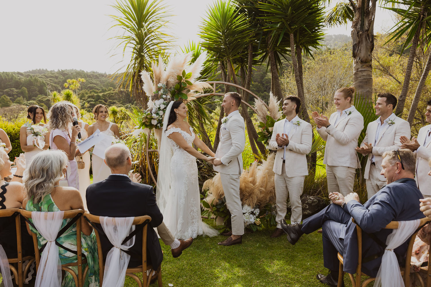 Dreamy Beach Wedding at Flaxmere House