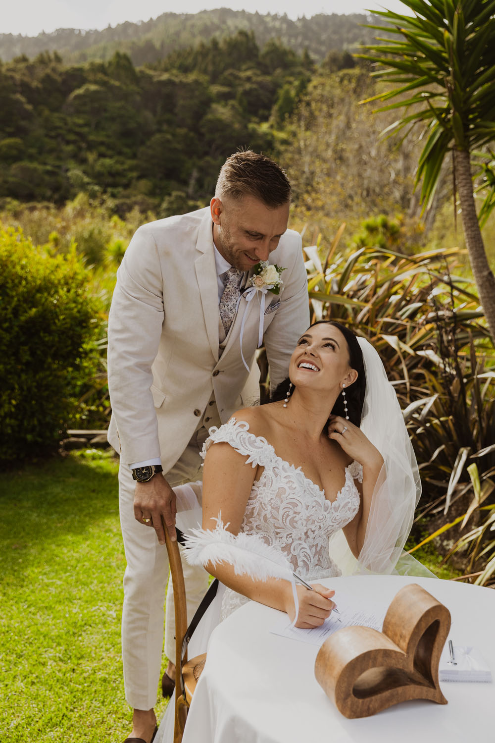 Dreamy Beach Wedding at Flaxmere House