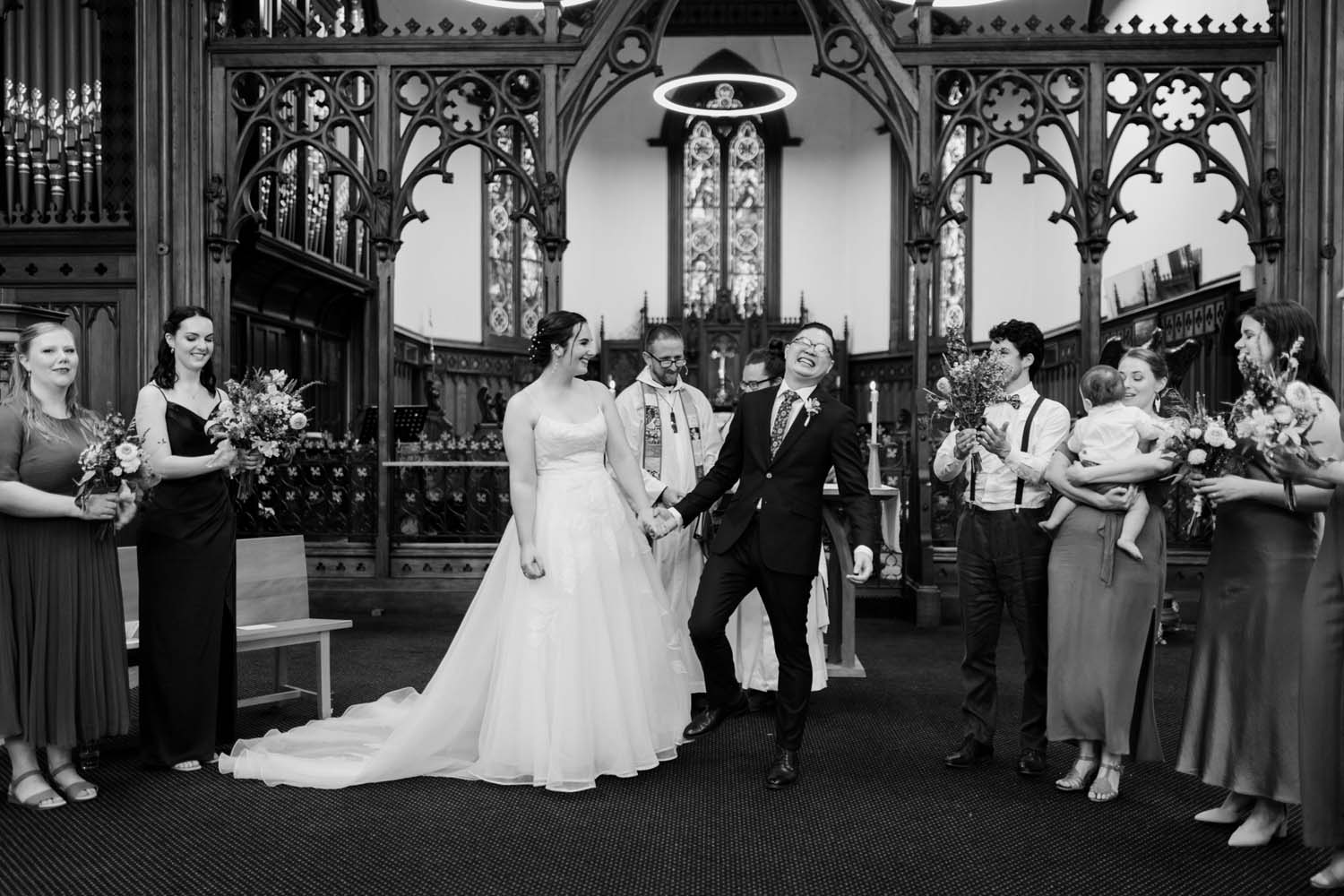 Joyful Wedding in Wellington