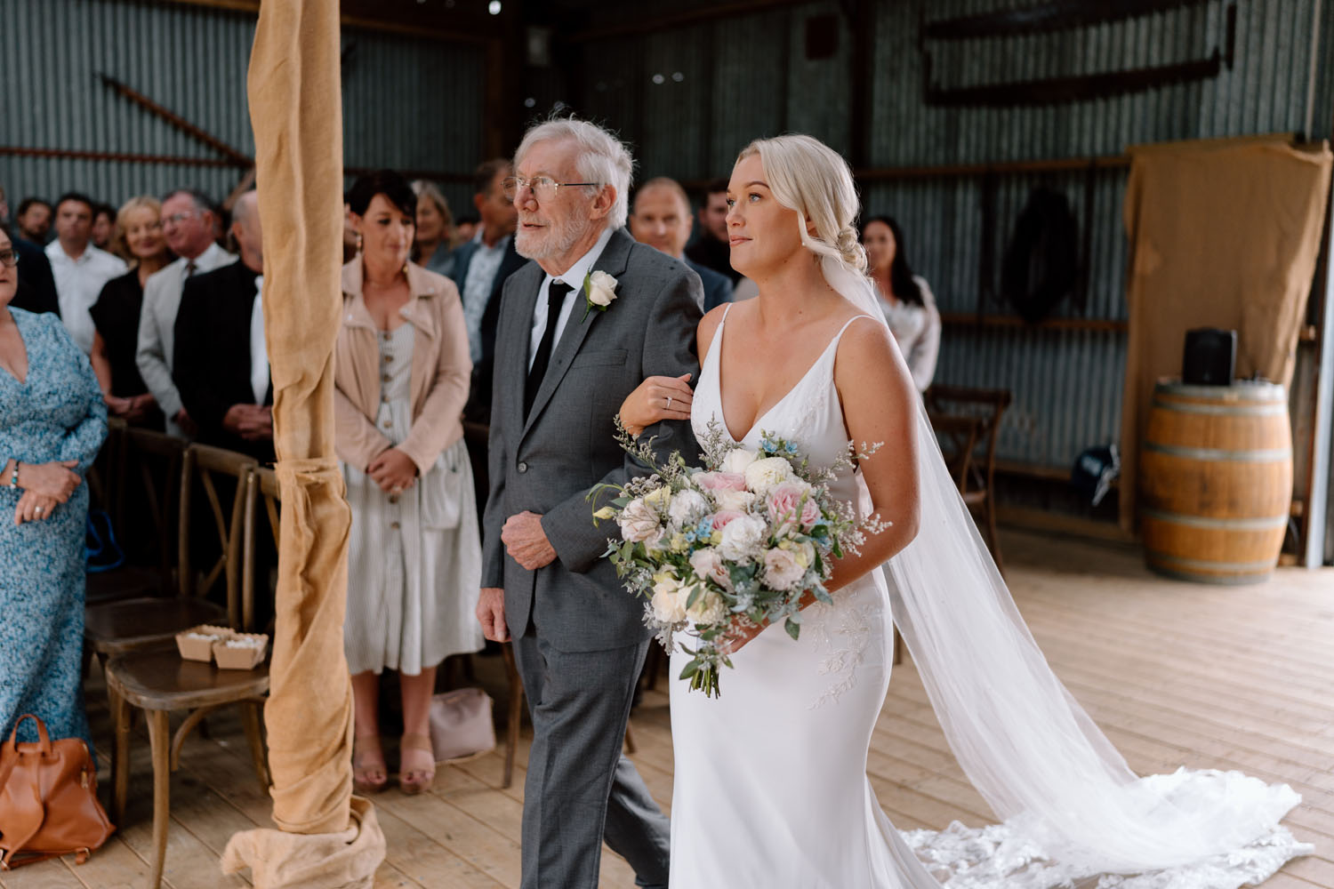 Rustic Barn Wedding in Waikato
