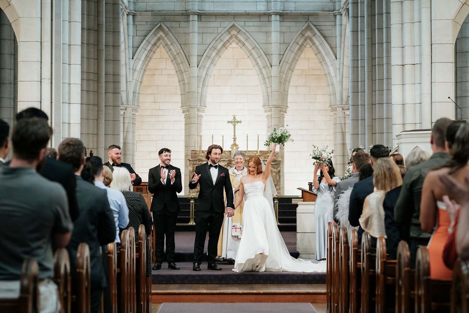 Katie + Sam: A City Wedding