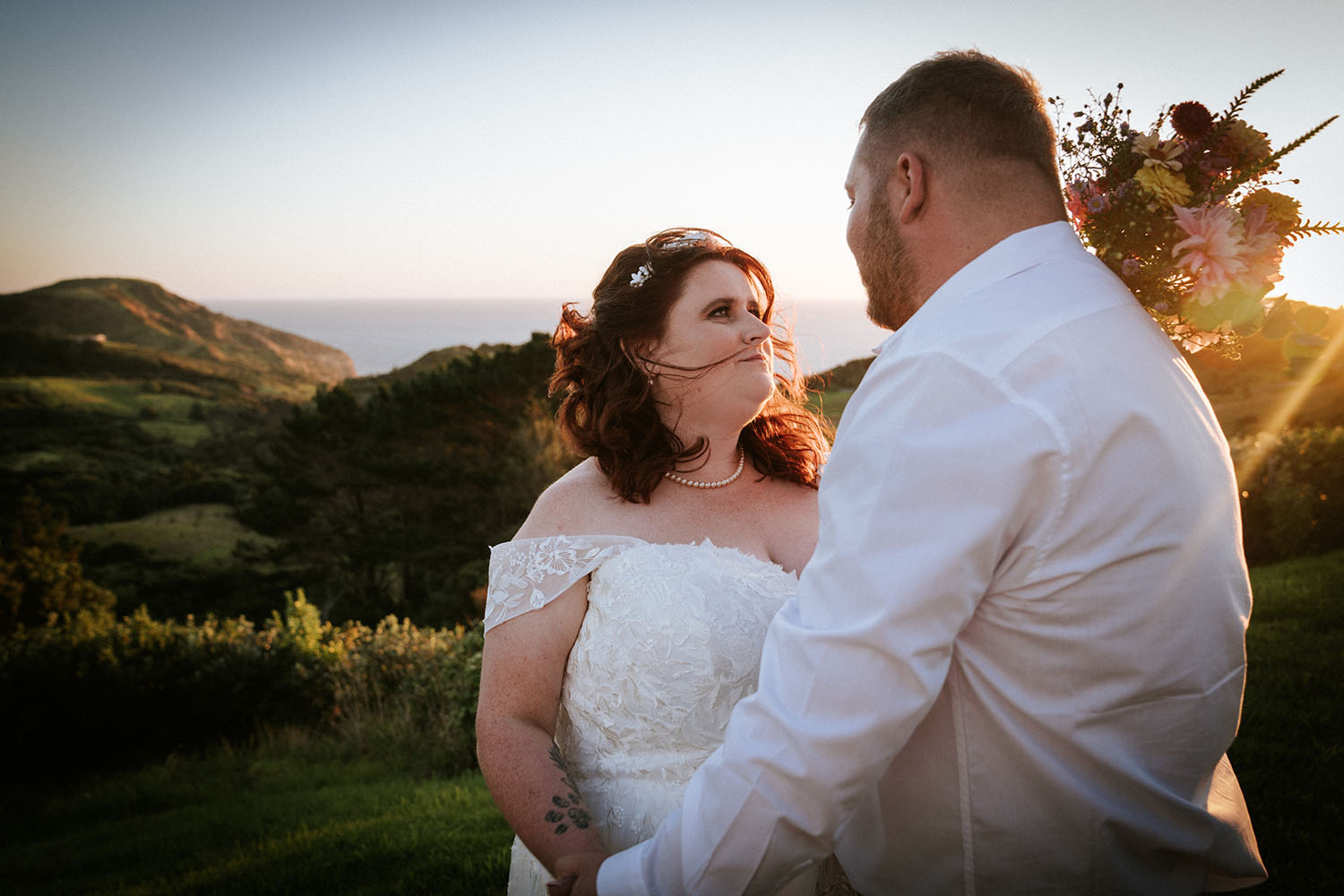 Intimate Beach Wedding at Muriwai