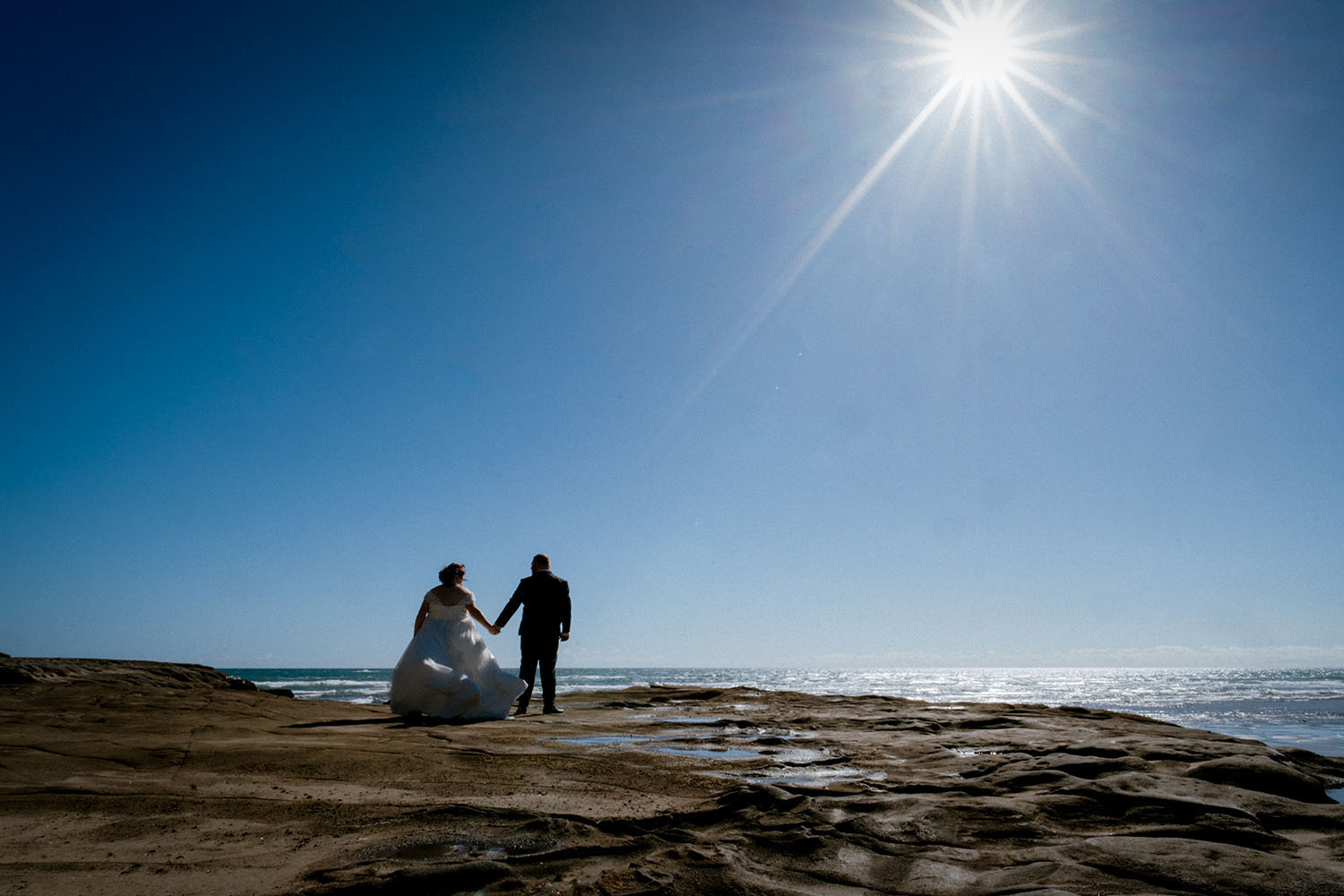 Intimate Beach Wedding at Muriwai
