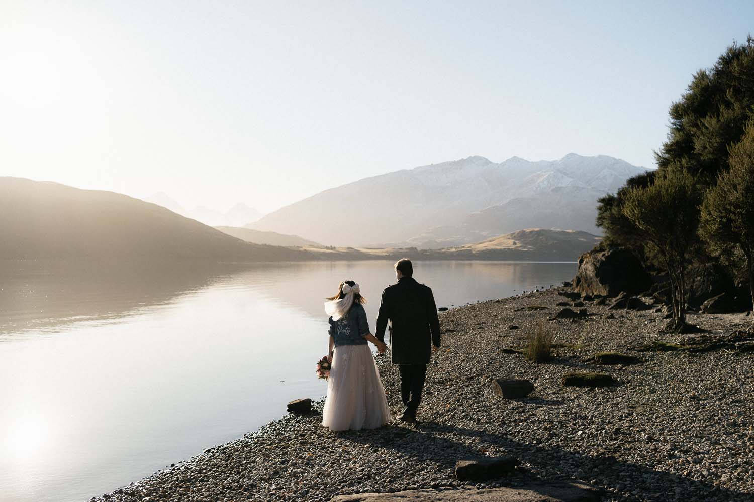 Intimate Elopement Wedding at Glendhu Bay