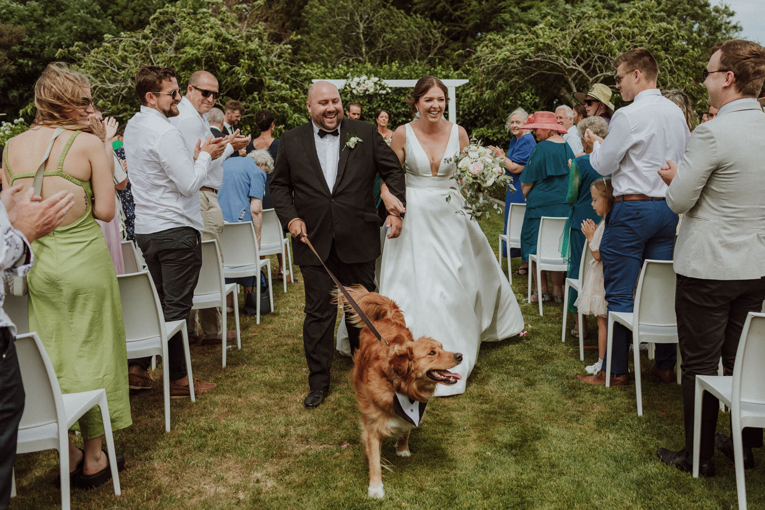 Cheerful Country Wedding in Martinborough